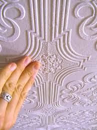 How To Hang Wallpaper On A Ceiling How To Hang Wallpaper Wallpaper Ceiling Diy Wallpaper