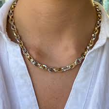 Jewelry Collection Ross Gold Chain 9ct Gold Paper Link Chain