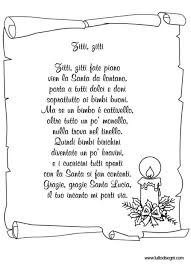 Natale Archives Tutto Disegni Filastrocche Brevi Poesie Santa Lucia