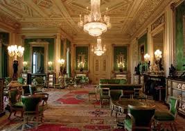 George's chapel, burial place of henry viii.these lavish private apartments are some of the most richly decorated interiors in the castle. Inside Windsor Castle S Green Drawing Room Harry Meghan Archie