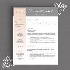 Creative Resume Template For Word Pages 1 2 And 3 Page Etsy Creative Resume Creative Resume Templates Resume Templates