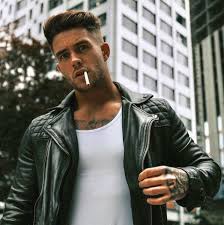 Pin By Dean Marsh On Men S Fashion Leather Jacket Men Modern Mens Fashion Attractive Men