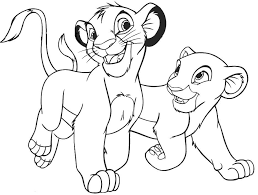 Welcome in free coloring pages site. Simba And Nala Coloring Pages Coloring Home