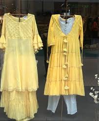 Chiffon Kurtis Classy Dress Black Velvet Blouse Design Kurti Designs