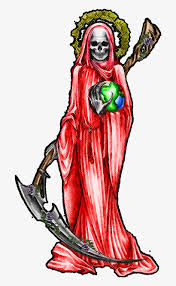 Dibujo para colorear halloween > la muerte. Today We Will Be Conjuring A Really Powerful Prayer Dibujo Imagenes Santa Muerte Free Transparent Png Download Pngkey