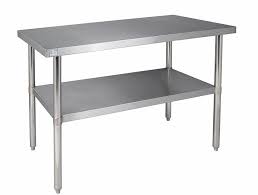 Stainless Steel Tables Sold 135 Stainless Work Tables 2nd Picture Customer Bought 85 More Kitchen Work Tables Kitchen Prep Table Kitchen Decor Modern
