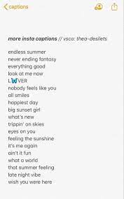 40 One Word Instagram Captions For Girls Aesthetic Otosection