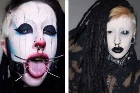 Extreme goth gets makeover and shocks her boyfriend!