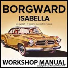 Borgward Car Manuals Direct Manual Car Workshop Manual