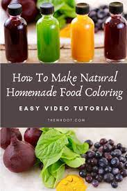 How To Make All Natural Homemade Food Coloring Gemma S Bigger Bolder Baking Recipe Natural Food Dye Natural Food Coloring Homemade Recipes