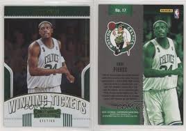 However, in recent memory, none has peaked the bizarre meter quite as much as paul pierce's wheelchair. 2018 19 Panini Contenders Winning Tickets Paul Pierce 17 Ebay