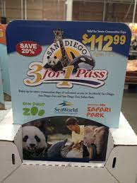 Costco San Diego Pass San Diego Zoo Safari Park San Diego Zoo Diego