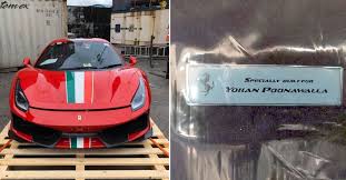 Check spelling or type a new query. Yohan Poonawalla Latest Ride Is A Custom Built Ferrari 488 Spider Pista Supercar