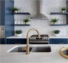 Navy blue kitchen cabinets are classic, but they can also be cool. Forever Classic Blue Kitchen Cabinets Centsational Style