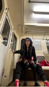 Sex in a Subway Car ft. Darcy Dark: Public Sex, Colored Hair, Outdoor,  Cute, POV Porn | Faphouse