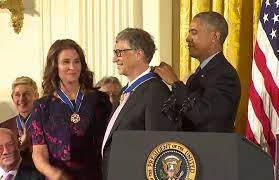 Bill gates is responsible for this page. High Praise And A Joke As President Obama Awards Bill And Melinda Gates With Medal Of Freedom Geekwire