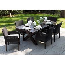 Experience canada's largest selection of outdoor patio furniture in cast aluminum, wicker, polyresin, sunbrella and more at our richmond hill store. New Patio Set Majorca 7 Piece Dining Set From Costco Of All Places Outdoor Furniture Style Best Outdoor Furniture 7 Piece Dining Set