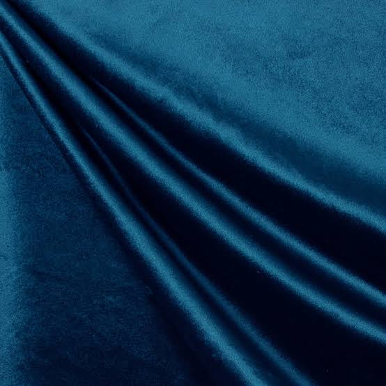 Banquet Velvet Navy Blue Fabric