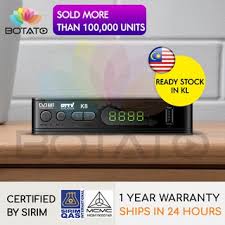Channel tv9 malaysia bisa di tonton dengan receiver khusus mytv freeview. Ready Stock Kl Sirim Mcmc Certified 1 Year Warranty Mytv Dvbt2 Hd Dttv Myfreeview Digital Tv Hd Set Top Box Decoder Shopee Malaysia