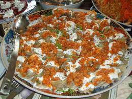 Mantou Afghan Dumplings Afghan Food Recipes Afghan Cuisine Food