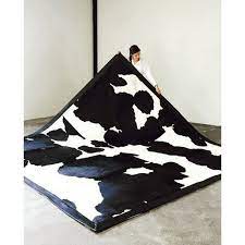 seven hills black and white cowhide rug berkshire one of a king seven hills rug hali halilar deri