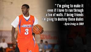 Nba twitter was, er, atwitter for much of thursday when the brooklyn nets' kyrie irving spoke on a kevin durant. Ballislife Com On Twitter Video 17yo Kyrie Irving Making A Name For Himself 2009 Elite 24 Scrimmage Game Https T Co Fajyplagiz