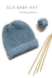 Newborn Baby Hat Knitting Pattern Beanie Patterns Etsy Baby Hat Knitting Pattern Hat Knitting Patterns Knitting