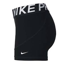 The shorts provide breathability, designed with nike pro fabric that's sweat wicking and soft, you'll. Nike Pro Womens 3in Shorts Black White M Rebel Sport