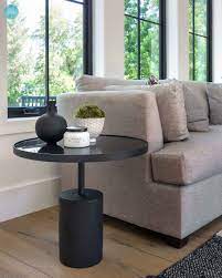 While choosing a coffee table may feel like both an overwhelming and an unsexy task, there are things to consider — beyond your overall aesthetic — to make the process a little less daunting. Samara Kd End Table Glass Top With Black Concrete Base Mirror Black Coffee Table Coffee Table With Storage Glass Top Coffee Table