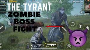 I am playing against tyrant boss in survive till dawn 2 mode. Pubg Mobile Zombie Mode The Zombie Boss Tyrant 129 Kills Pubg Mobile Youtube
