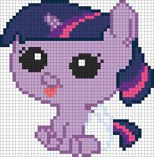I used a bold font for her because it remided me of old history books. Perler Bead My Little Pony Rarity Vtwctr