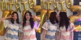 Netizens Give Mixed Reactions Toward Hara And Sulli S Kiss On The Lips Sulli Goo Hara Go Hara