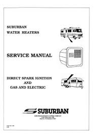 Not all parts are individually for sale. Suburban Water Heater Service Manual
