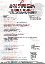 Maybe you would like to learn more about one of these? Lion Air Group Buka Lowongan Kerja Untuk Pramugari Pramugara Topcareerid