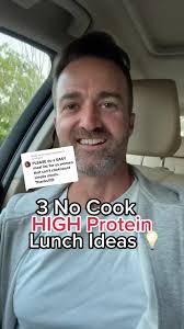 High-Protein Lunch Ideas without Cooking
