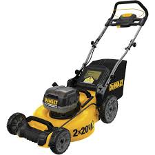 Many cordless lawn mowers fall short on battery life. Dewalt Max 3 In 1 Cordless Lawn Mower Push Walk Behind Battery Powered 20 Cutting Width Wurth Industry Of Canada