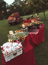 Low Country Boil Jandddesigns Douglas Ga Backyard Party Wedding Buffet Table Outdoor Parties