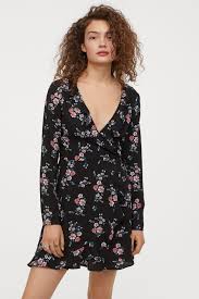 Pdp Dresses Wrap Dress Flounced Dress