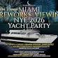 Miami Fireworks New Year's Eve 2026 | Pier - Hyatt Regency Miami, 400 SE 2nd St Event Image