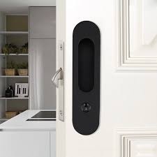 This new technology is revolutionizing how we secure our homes. Zinc Alloy Interior Wood Sliding Barn Door Handle Lock Sets With Key For Living Room Bedroom Bathroom Handlesets Aliexpress