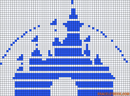 Alpha Friendship Bracelet Pattern 9815 Braceletbook Com Disney Cross Stitch Crochet Disney Pixel Art