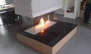 An indoor structure built using bricks, stone and metal designed to hold or contain fire in it is known as fireplace. Fireglass Fireplace Contemporary Living Room New York By Kjb Fireplaces Houzz