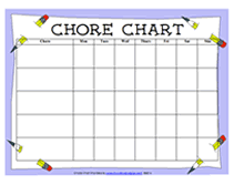 free childrens chores charts to download