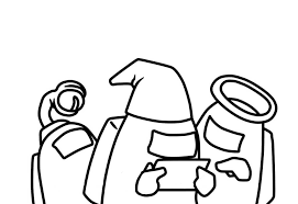 Keep your kids busy doing something fun and creative by printing out free coloring pages. Coloring Pages Among As New Year Among Us Wiki
