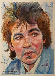 I don't know, but I can't help but think, If John had been a master  painter, As well as a master songwriter, It might look something like this.  Seems like there's a