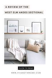 Review West Elm Andes Sectional Viv Tim Living Room Sectional West Elm Living Room Modern Sectional Living Room