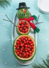 With veggies, estimate about eight to ten pieces per person. Christmas Fruit And Vegetable Platter Ideas Vegan Christmas Christmas Party Snacks Food