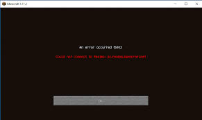 V1 11 2 Realms Connection Error Java Edition Support Support Minecraft Forum Minecraft Forum