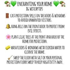 Tips For Witches Everywhere On Instagram Daily Home Protection Things You Can Do These Are Simple Yet Witchy Eclectic Witch Magick Witch Magic