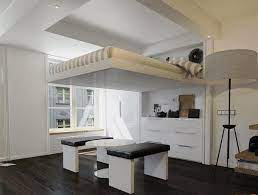 Lit Suspendu Plafond Google Search Bed Furniture Design Multifunctional Furniture Small Spaces Transforming Furniture